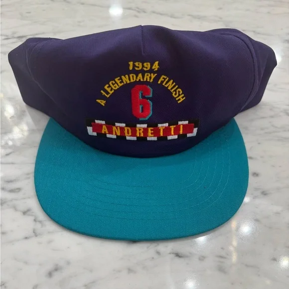 Vintage 1990s Michael Andretti Indy Car Racing Texaco Havoline Cap Hat SnapBack - Picture 1 of 7